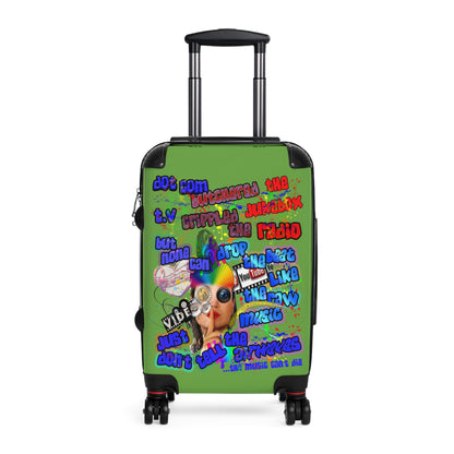 drop the beat - Suitcase (green)