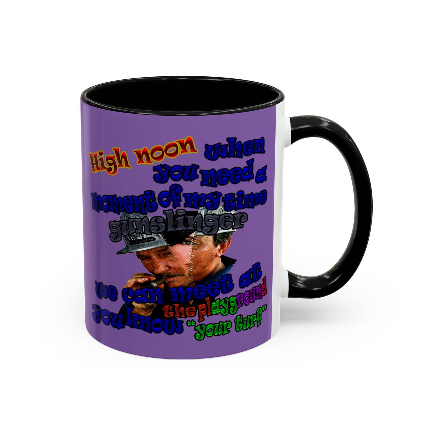 high noon - Accent Mug (light purple)