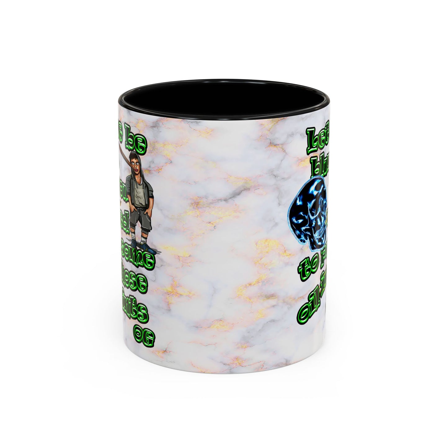 og - Accent Mug (white marble)