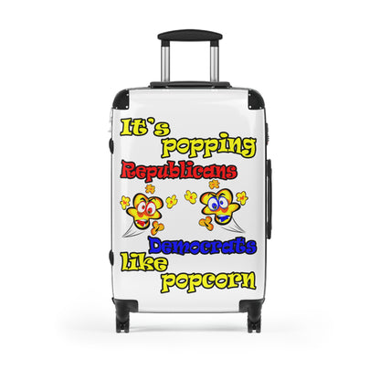 popping like popcorn - Suitcase (white)