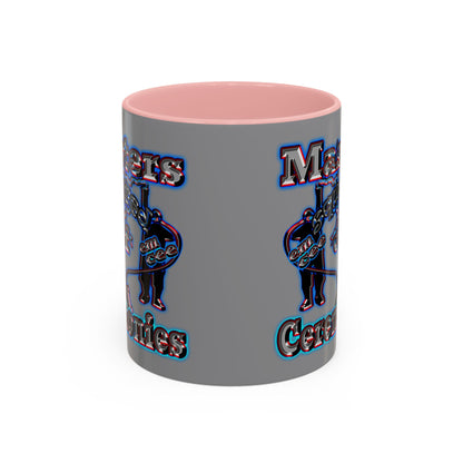 em cee squared - Accent Mug (grey)