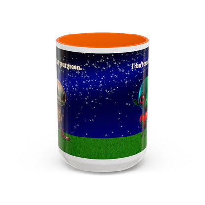 I don't care that your grey - Accent Mug ('snoops' background)