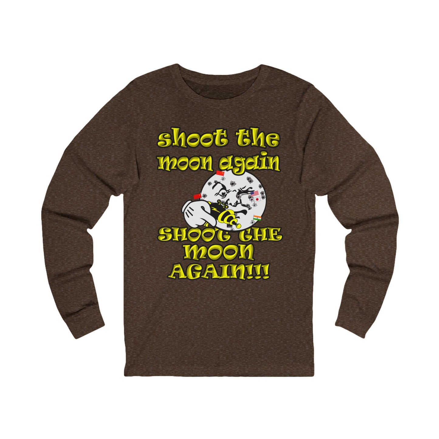 shoot the moon again - Unisex Jersey Long Sleeve Tee