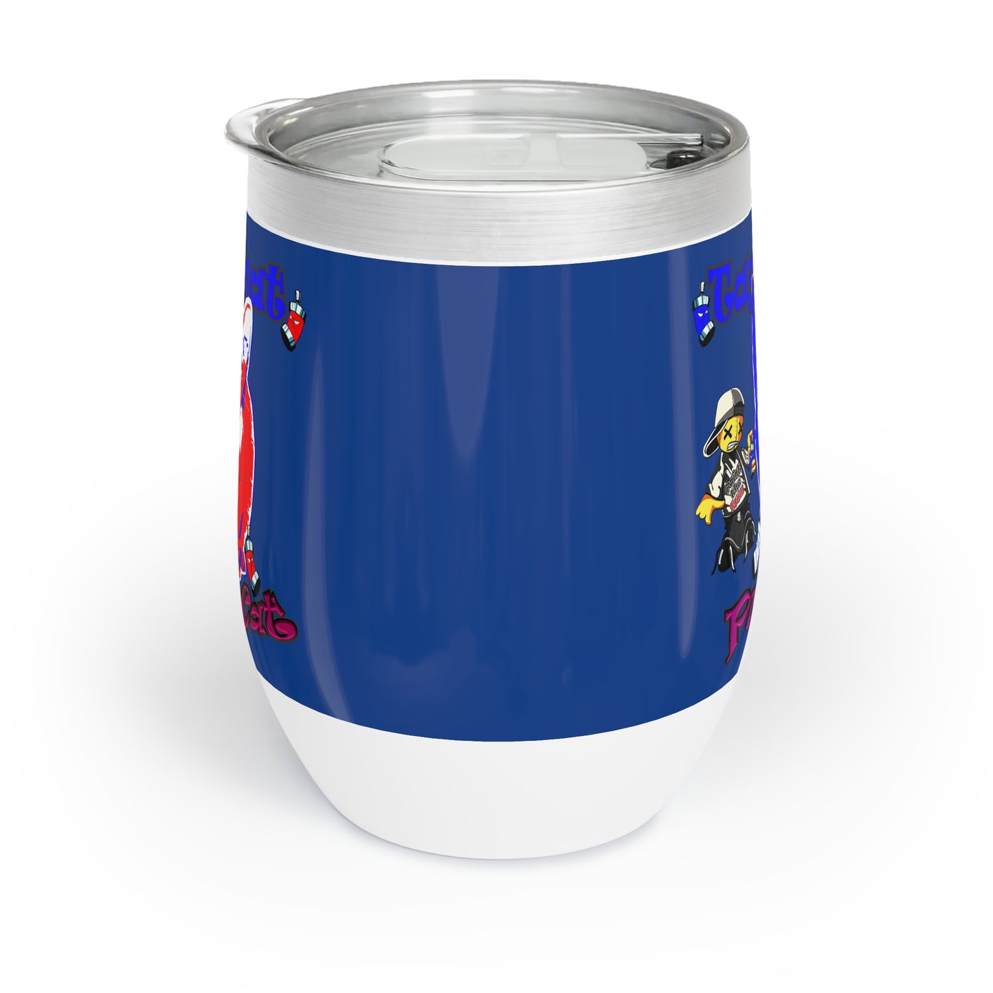 tag that - Chill Wine Tumbler (dark blue)