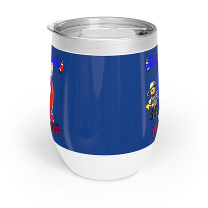 tag that - Chill Wine Tumbler (dark blue)