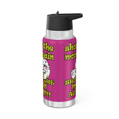 shoot the moon again - Gator Tumbler, 32oz (pink)