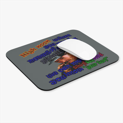 high noon - Mouse Pad (Rectangle) (dark grey)