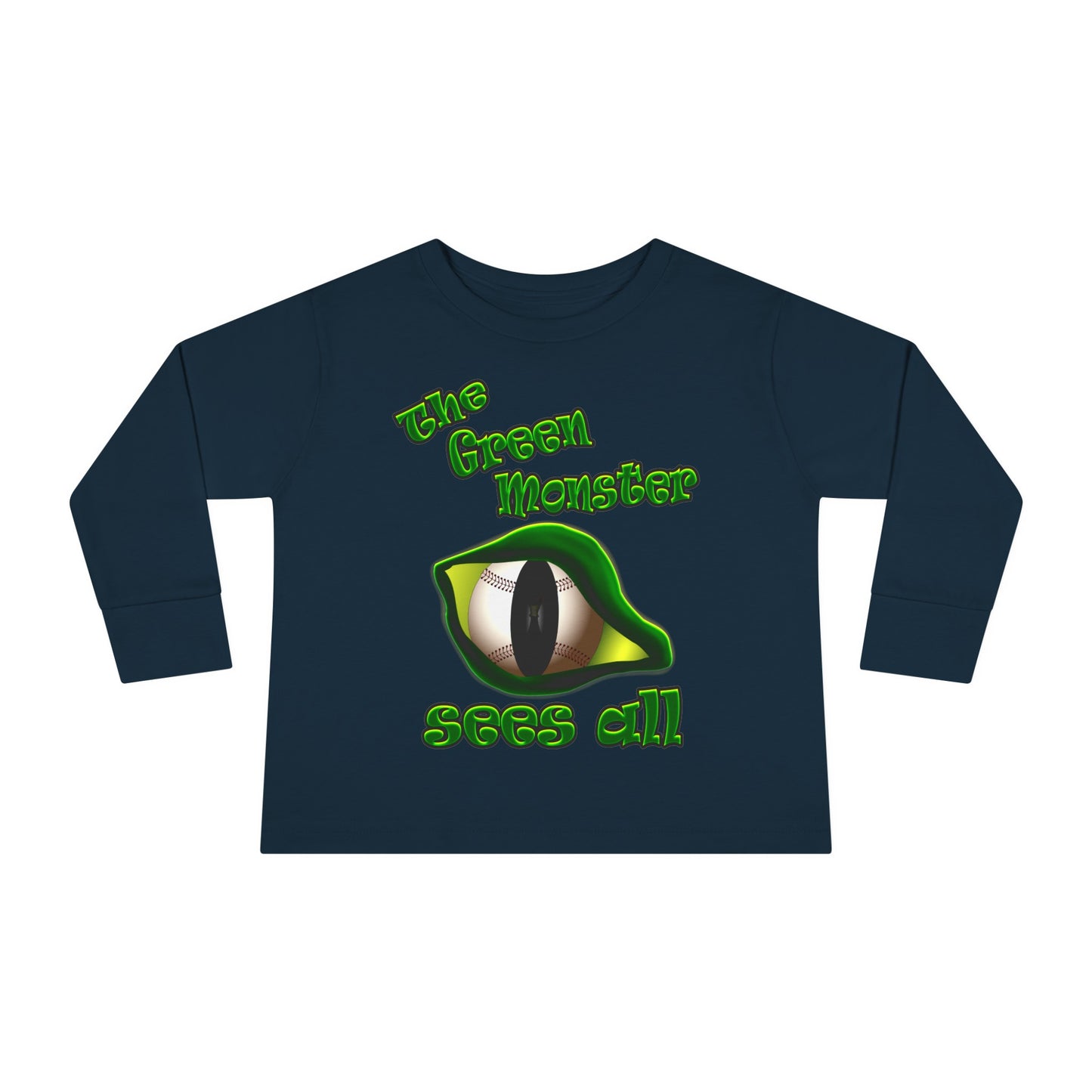 green monster - Toddler Long Sleeve Tee