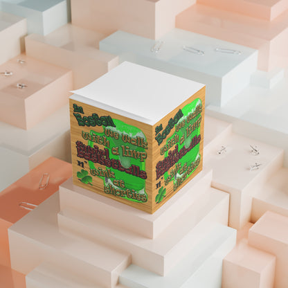 celtic's logo - note cube (butterscotch wood finish)