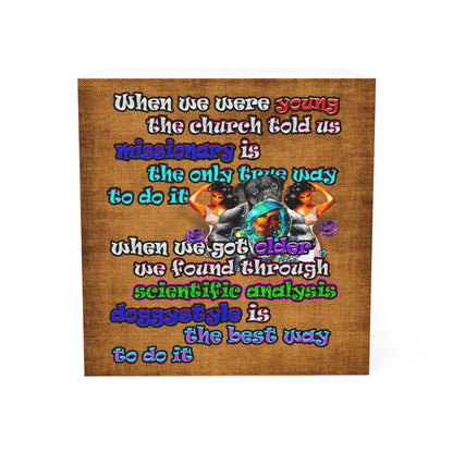 doggystyle - note cube (brown papyrus)