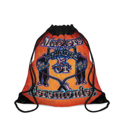 em cee squared - Drawstring Bag (burnt orange)