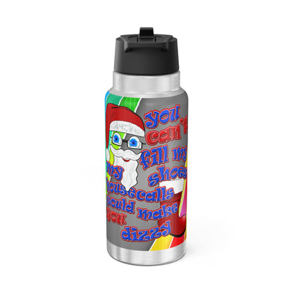 santa's shoes - Gator Tumbler, 32oz  (rainbow split)