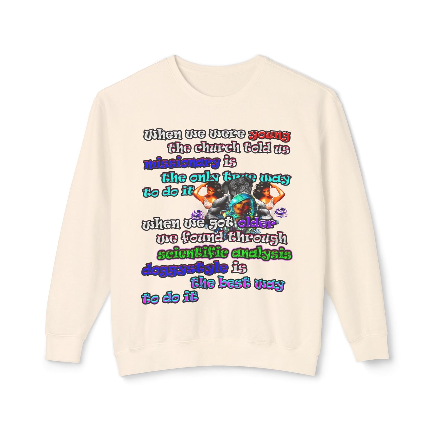 doggystyle - Unisex Lightweight Crewneck Sweatshirt