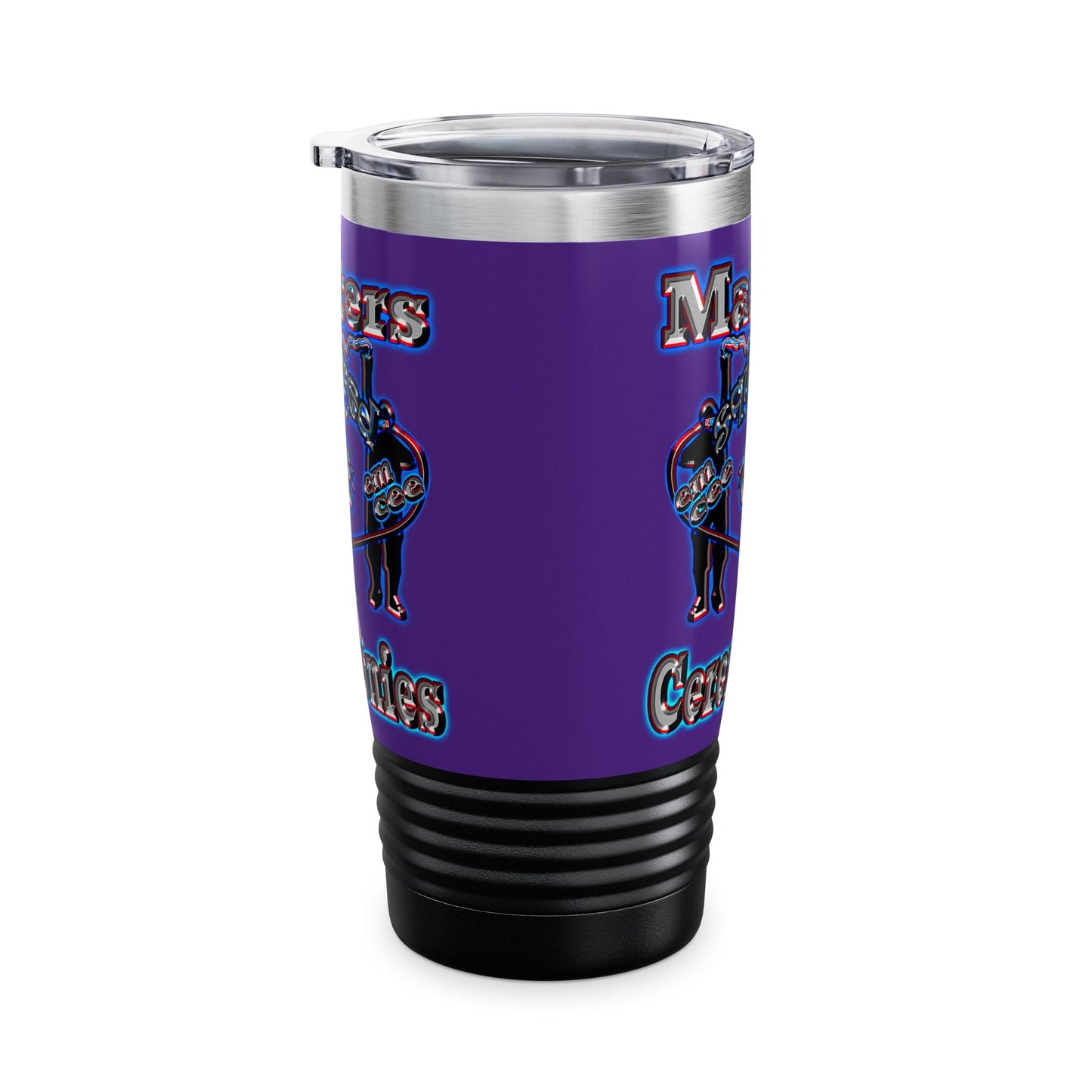 em cee squared - Ringneck Tumbler, 20oz (purple)