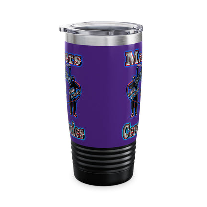 em cee squared - Ringneck Tumbler, 20oz (purple)