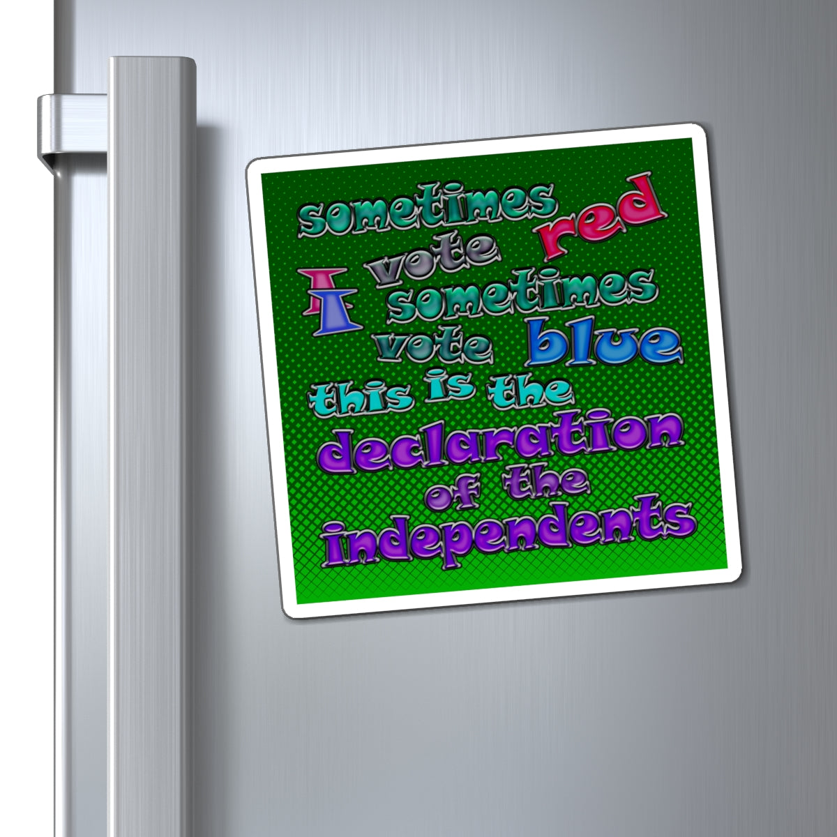 declaration of the independents - Magnets - (logo green)