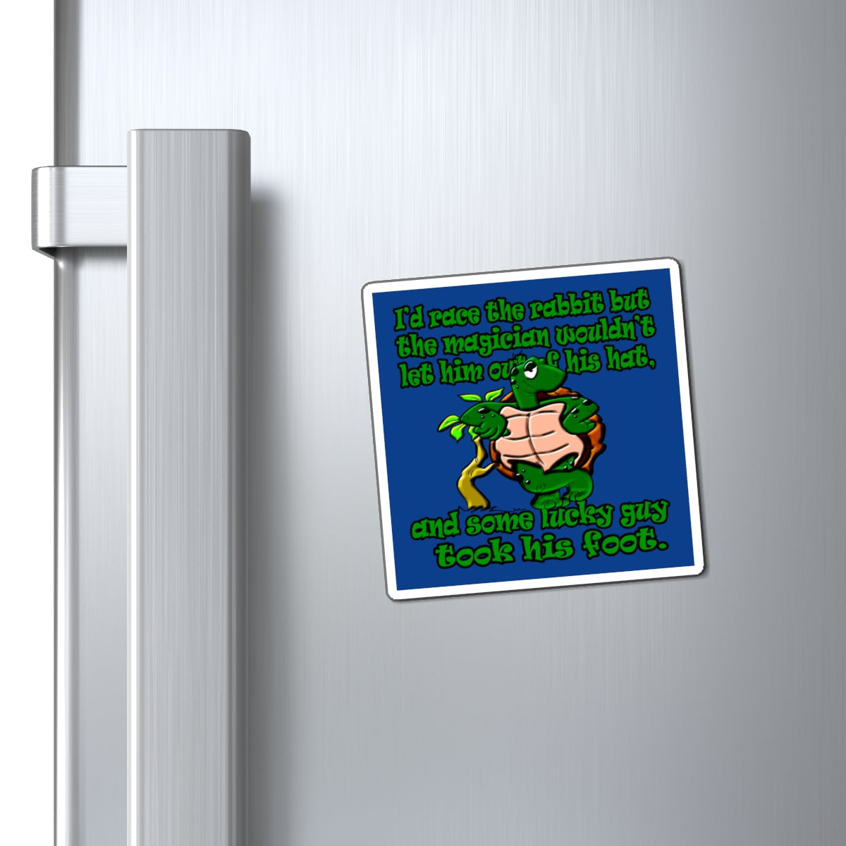 turtle race - Magnets - (dark blue)