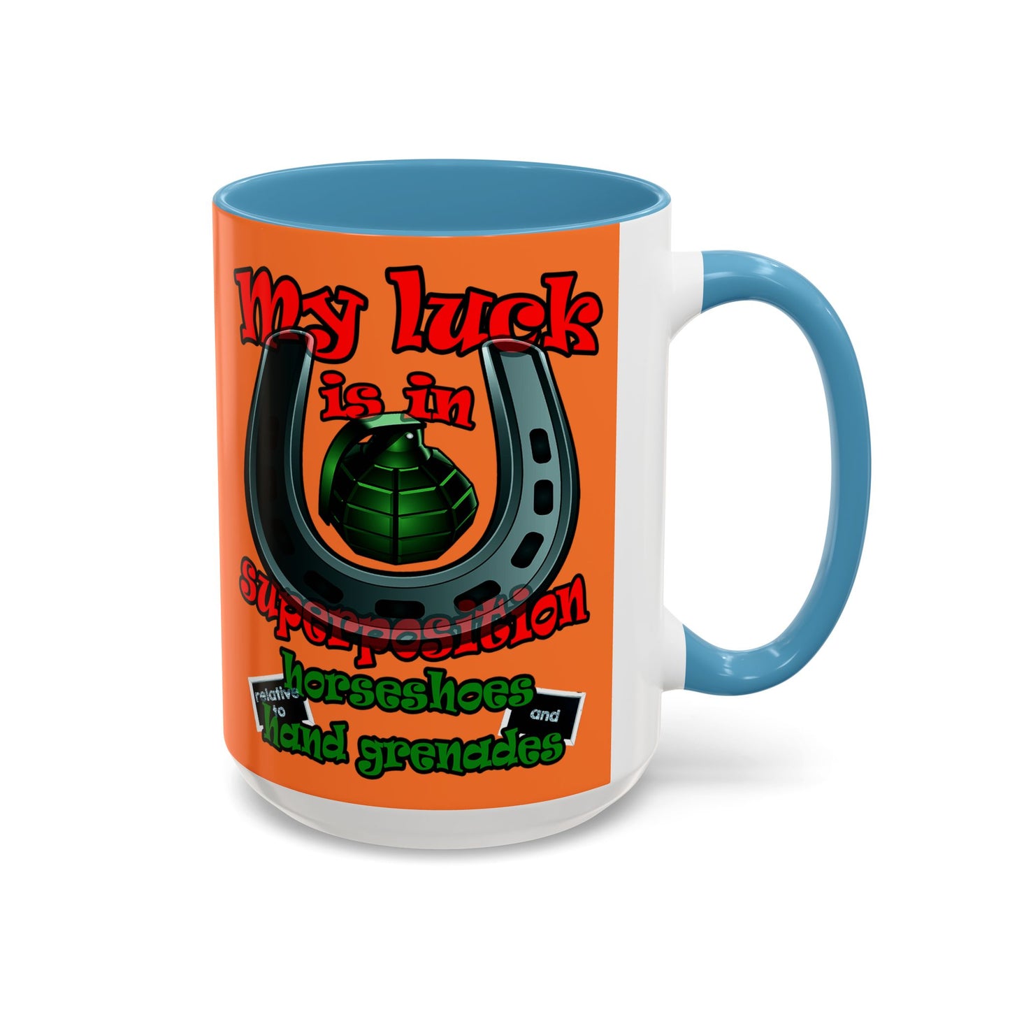 my luck - Accent Mug (crusta)
