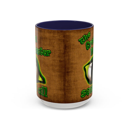 green monster - Accent Mug (brown papyrus)