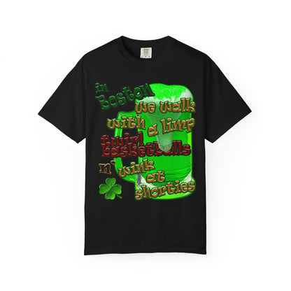 celtics logo - Unisex Garment-Dyed T-shirt