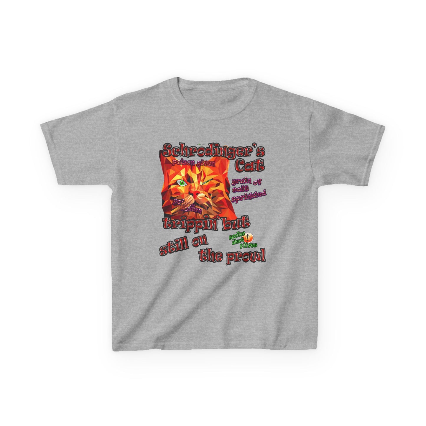 schrodinger's cat - Kids Heavy Cotton™ Tee