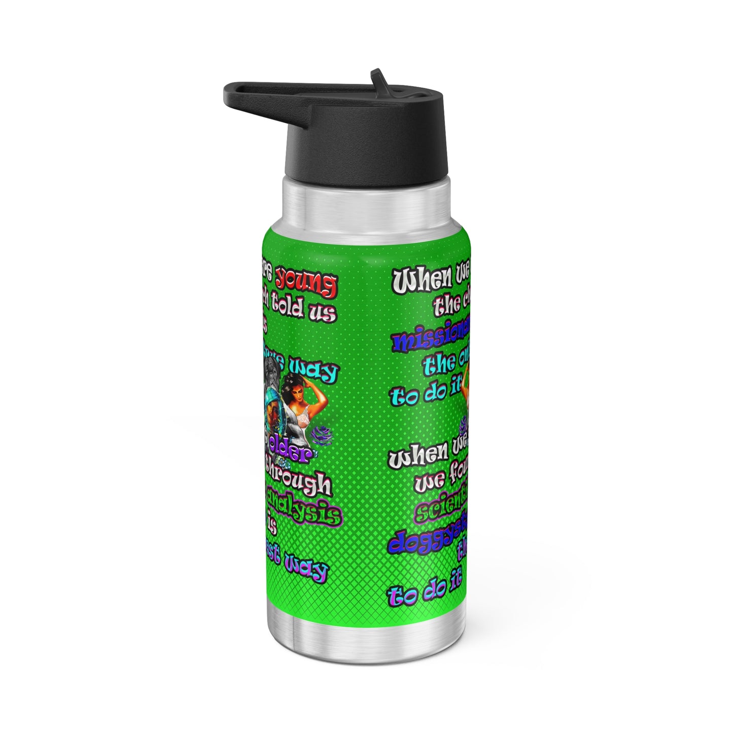 doggystyle - Gator Tumbler, 32oz  (logo green)