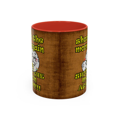 shoot the moon again - Accent Mug (brown papyrus)