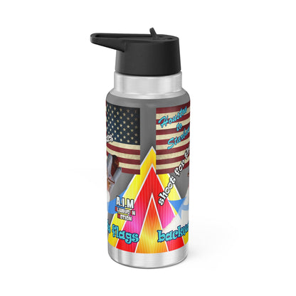 shoot for the stars - Gator Tumbler, 32oz (rainbow split)