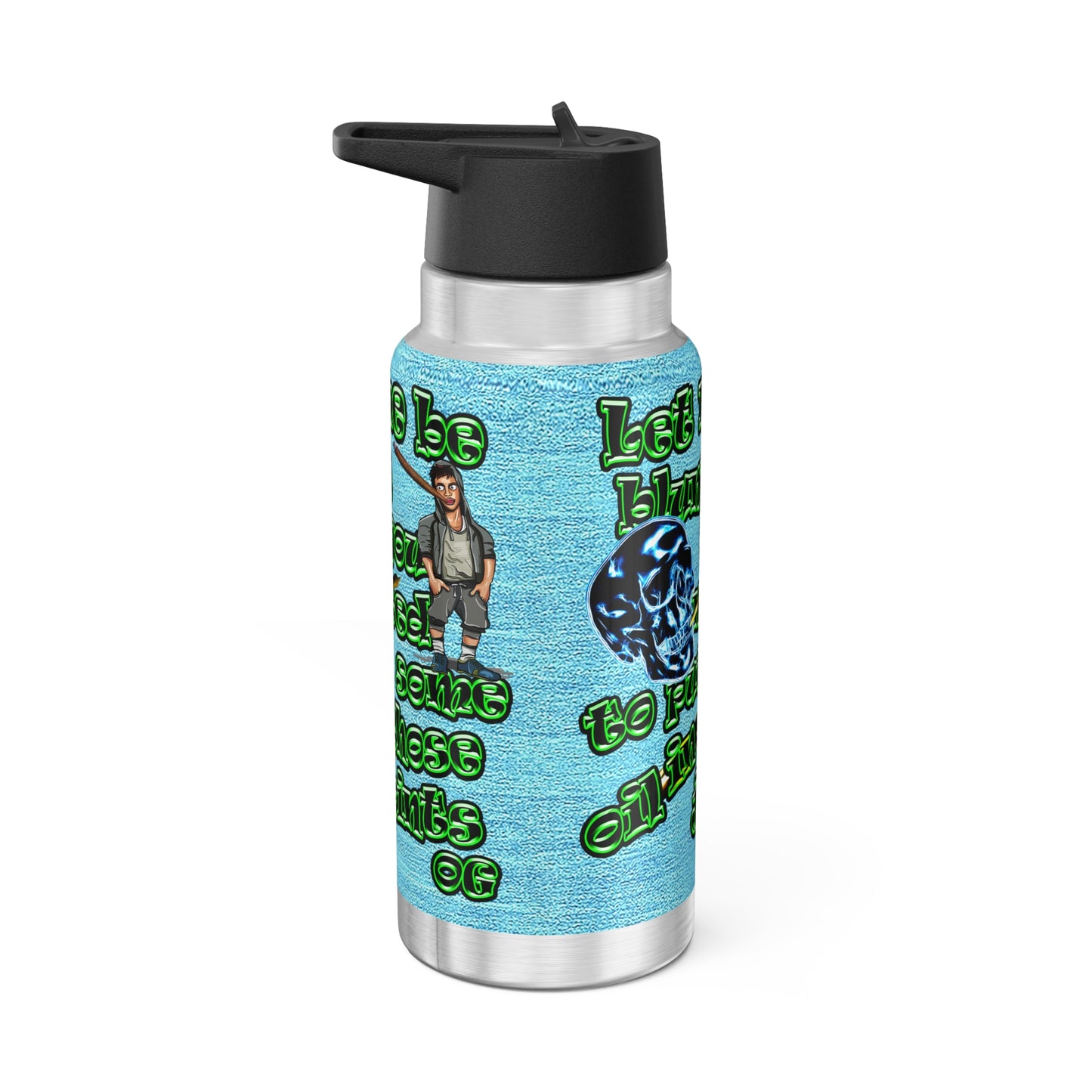 og - Gator Tumbler, 32oz  (faded blue)