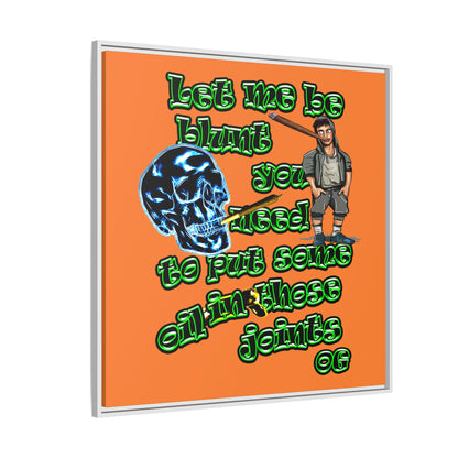 og - framed canvas art (crusta)