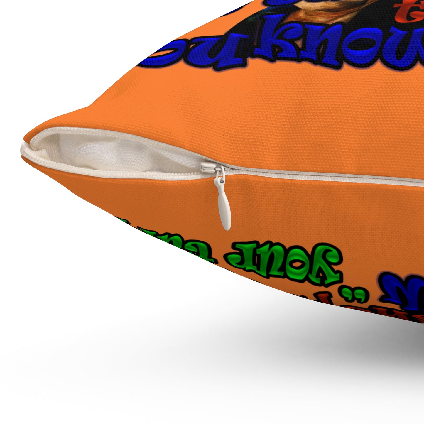 high noon - Spun Polyester Square Pillow - (crusta)