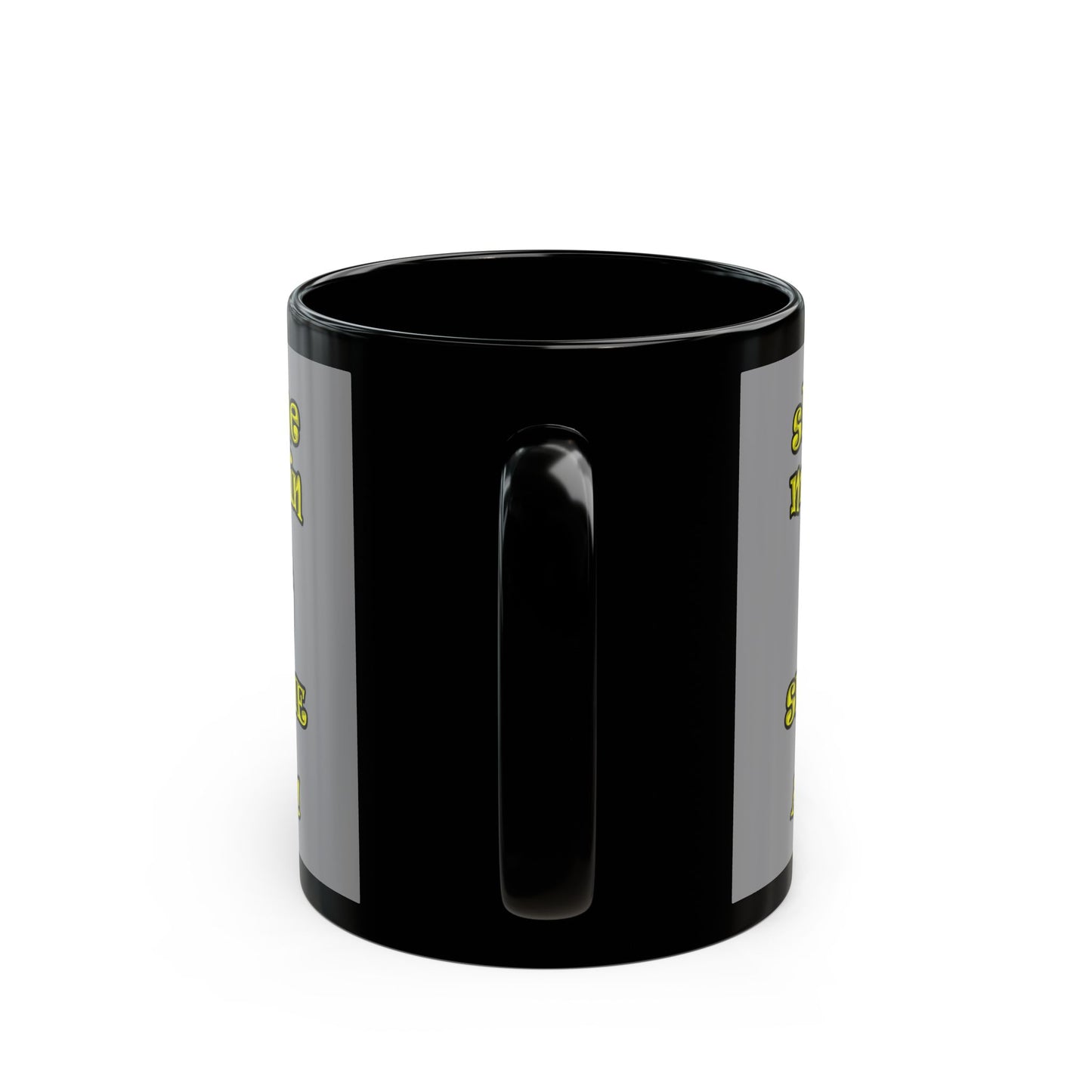shoot the moon again - Black Mug (grey)