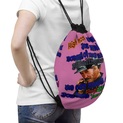 high noon - Drawstring Bag (light pink)