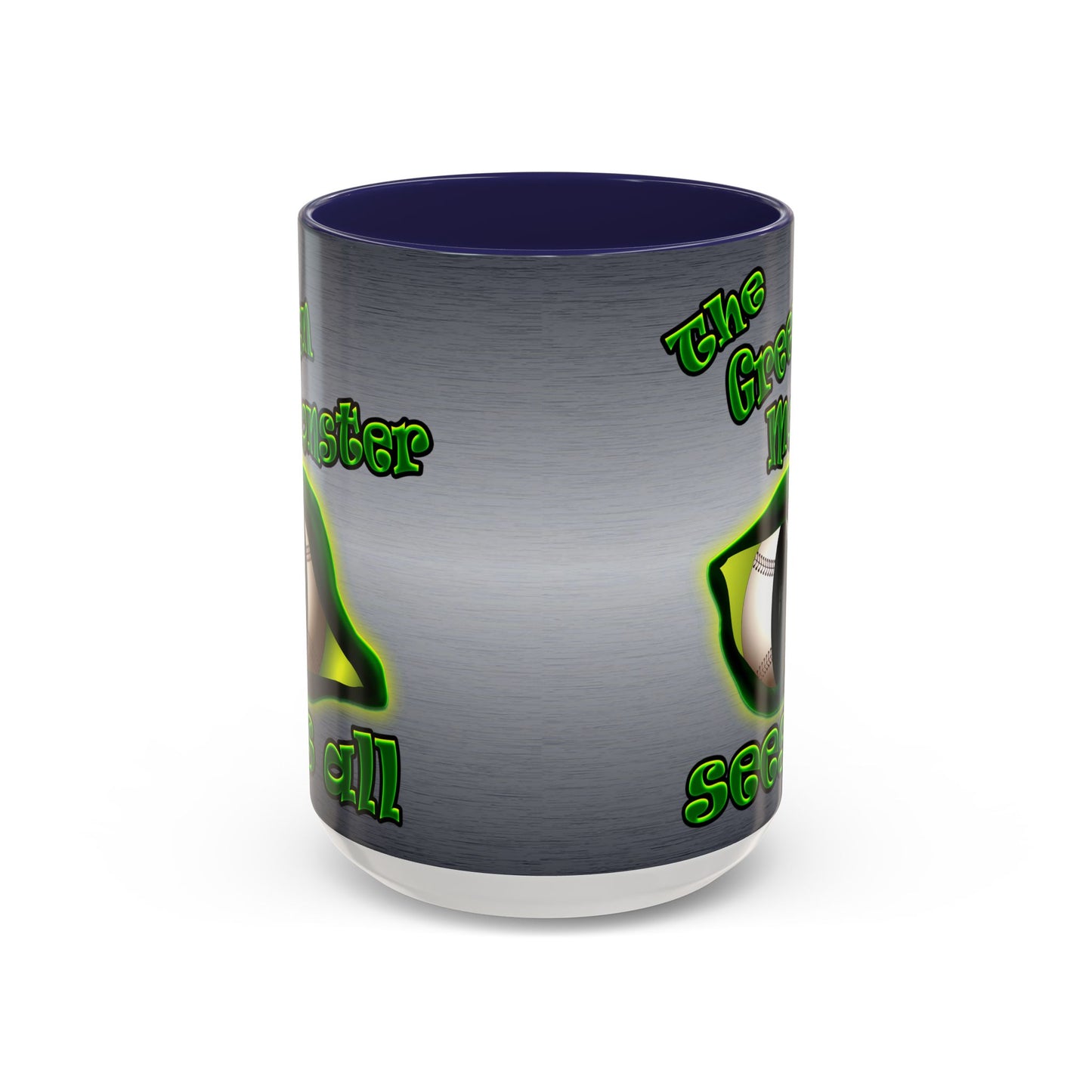 green monster - Accent Mug (brushed nickel)