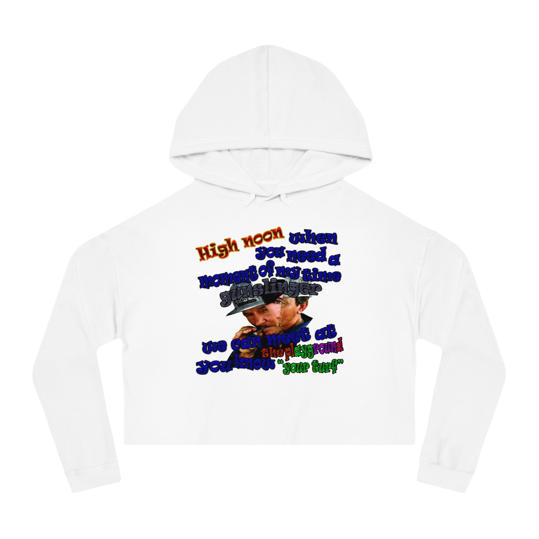 high noon - Women’s Cropped Hooded Sweatshirt