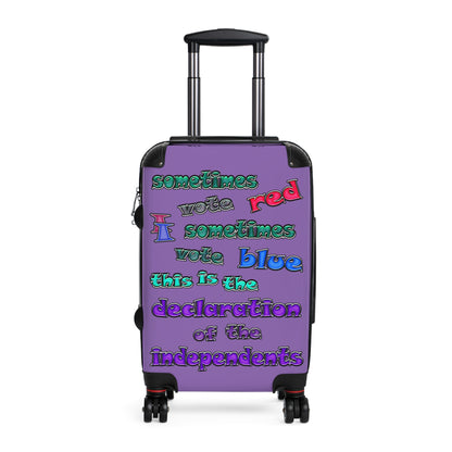 declaration of the independents - Suitcase (light purple)