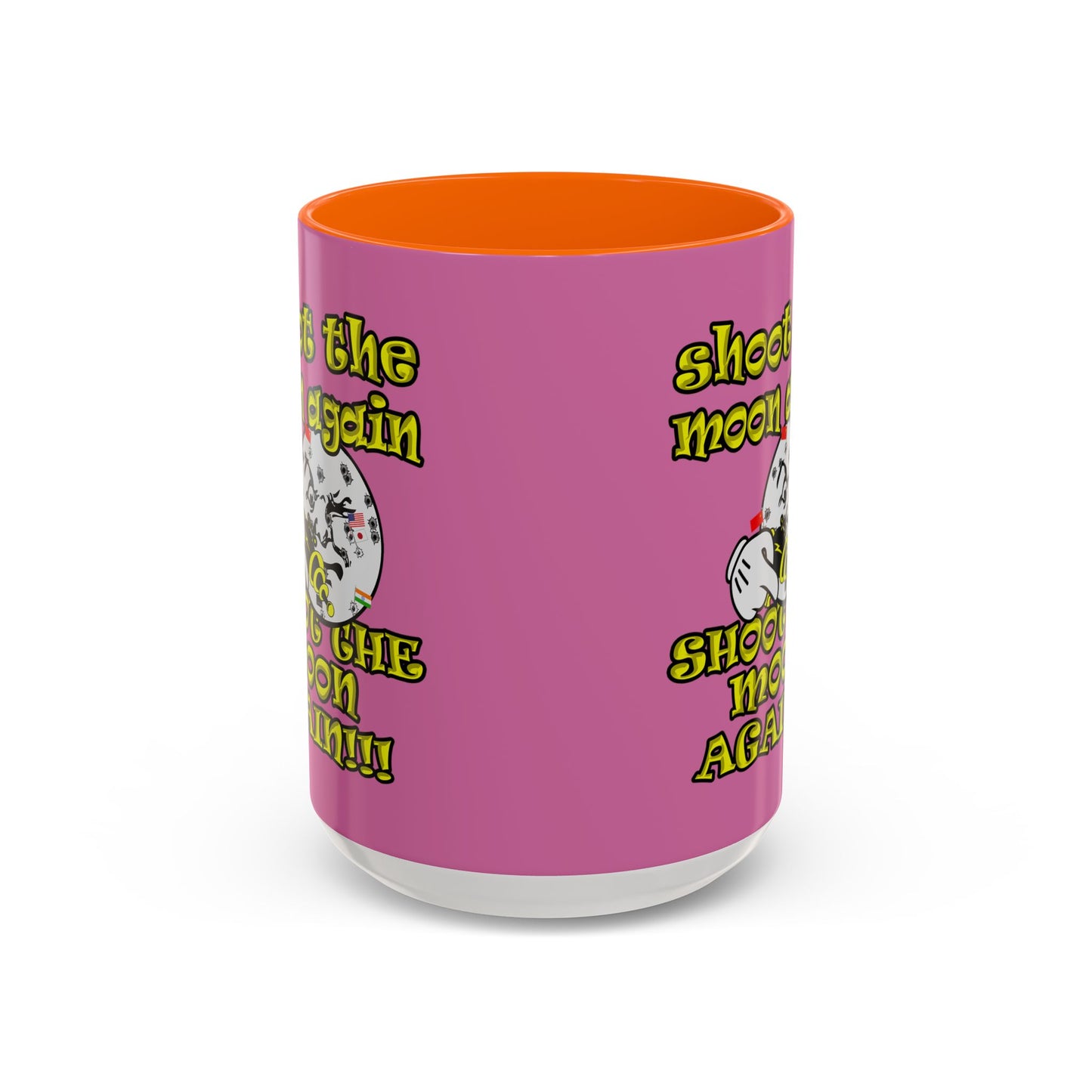 shoot the moon again - Accent Mug (light pink)