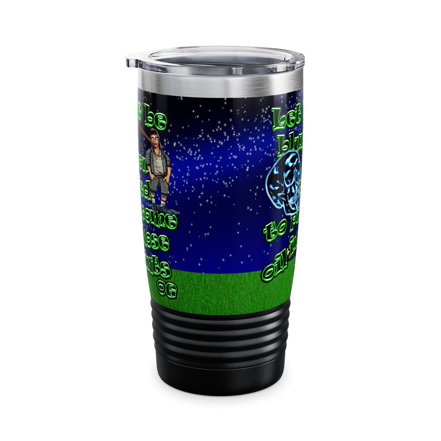 og - Ringneck Tumbler, 20oz ('snoops' background)