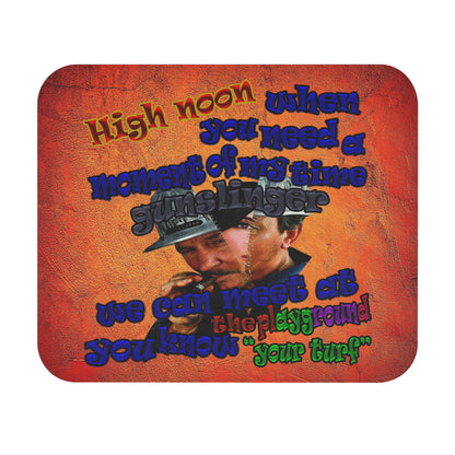 high noon - Mouse Pad (Rectangle) (burnt orange)