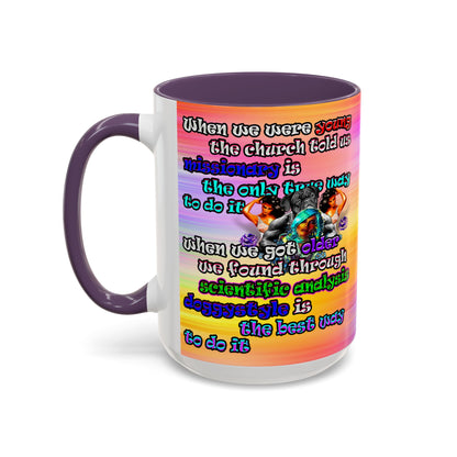 doggystyle - Accent Mug (color blur)