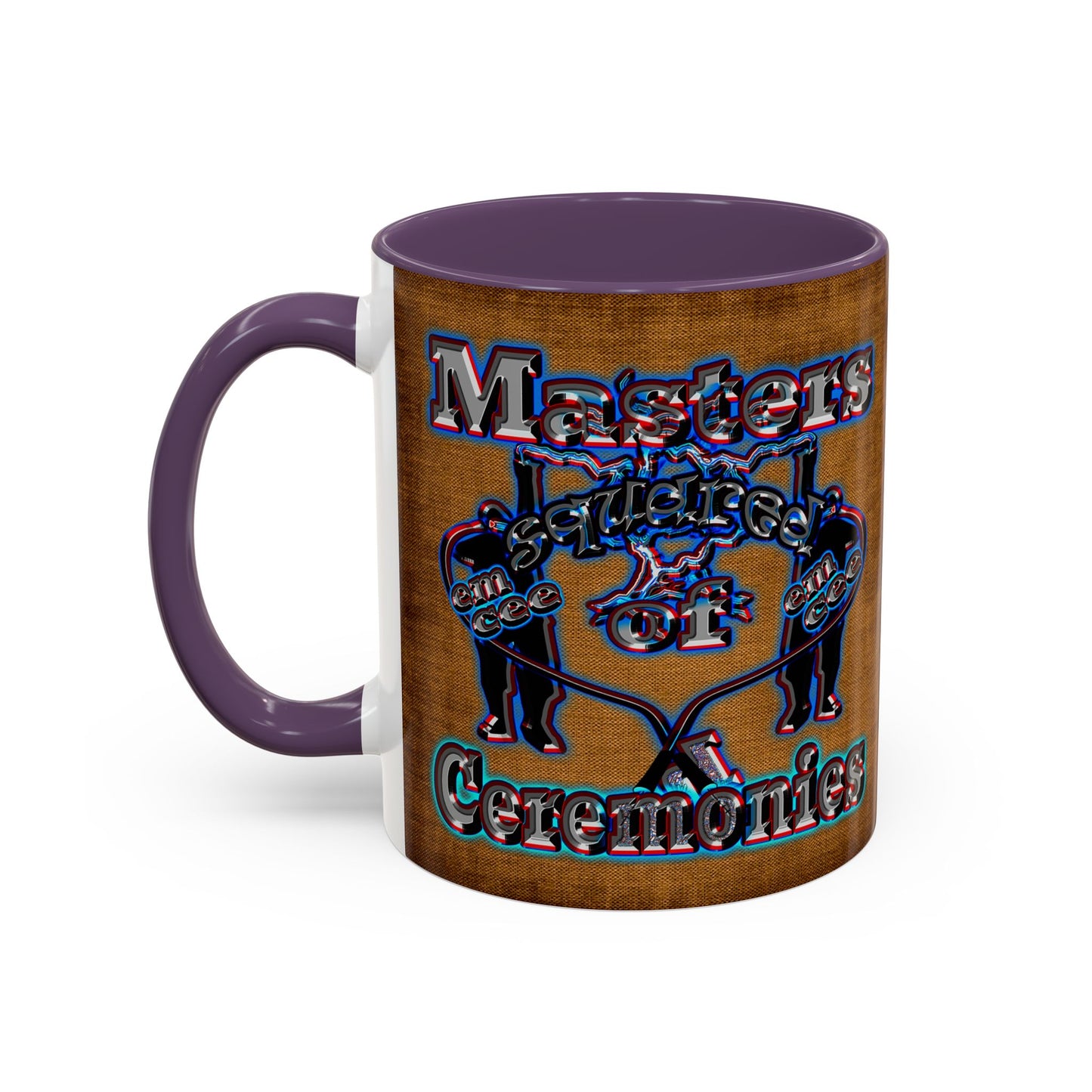 em cee squared - Accent Mug (brown papyrus)