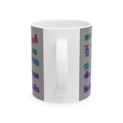 declaration of the independents - White Mug (grey)