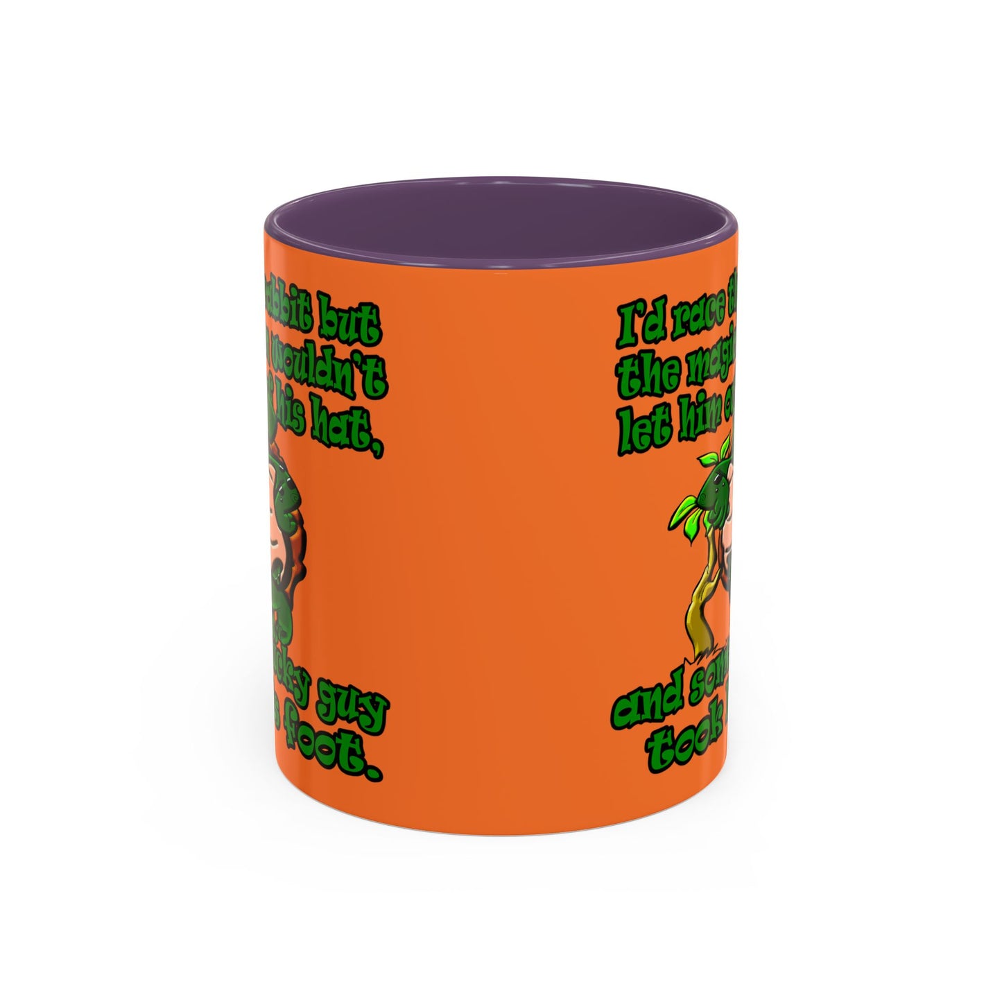 turtle race - Accent Mug (crusta)