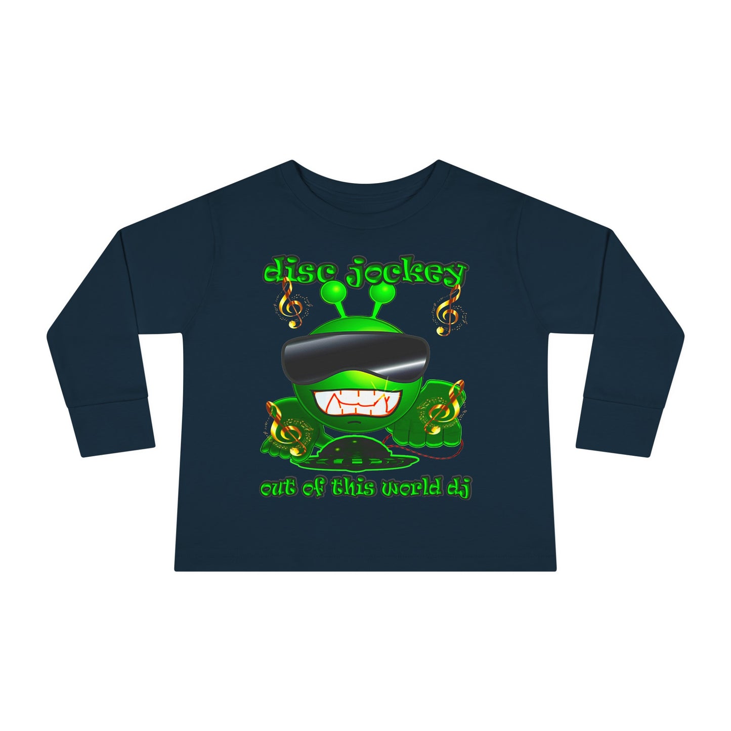 disc jockey - Toddler Long Sleeve Tee