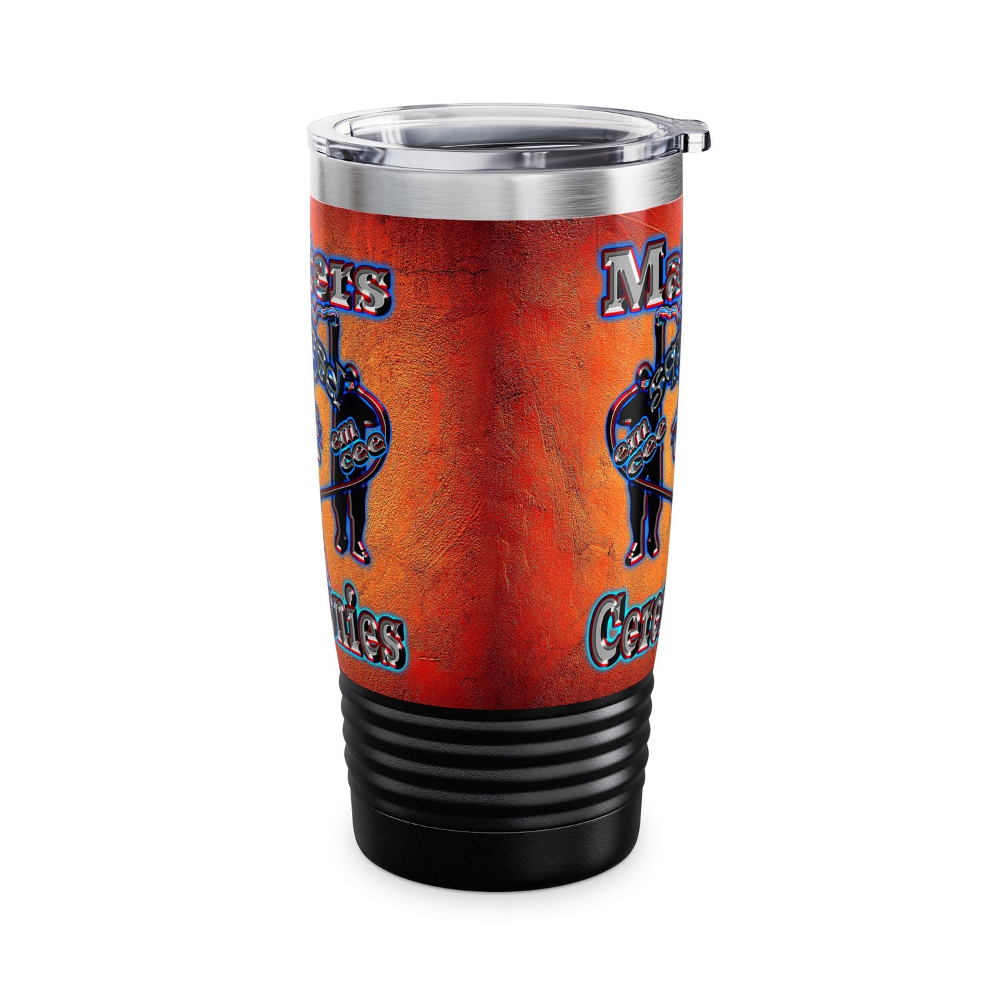 em cee squared - Ringneck Tumbler, 20oz (burnt orange)