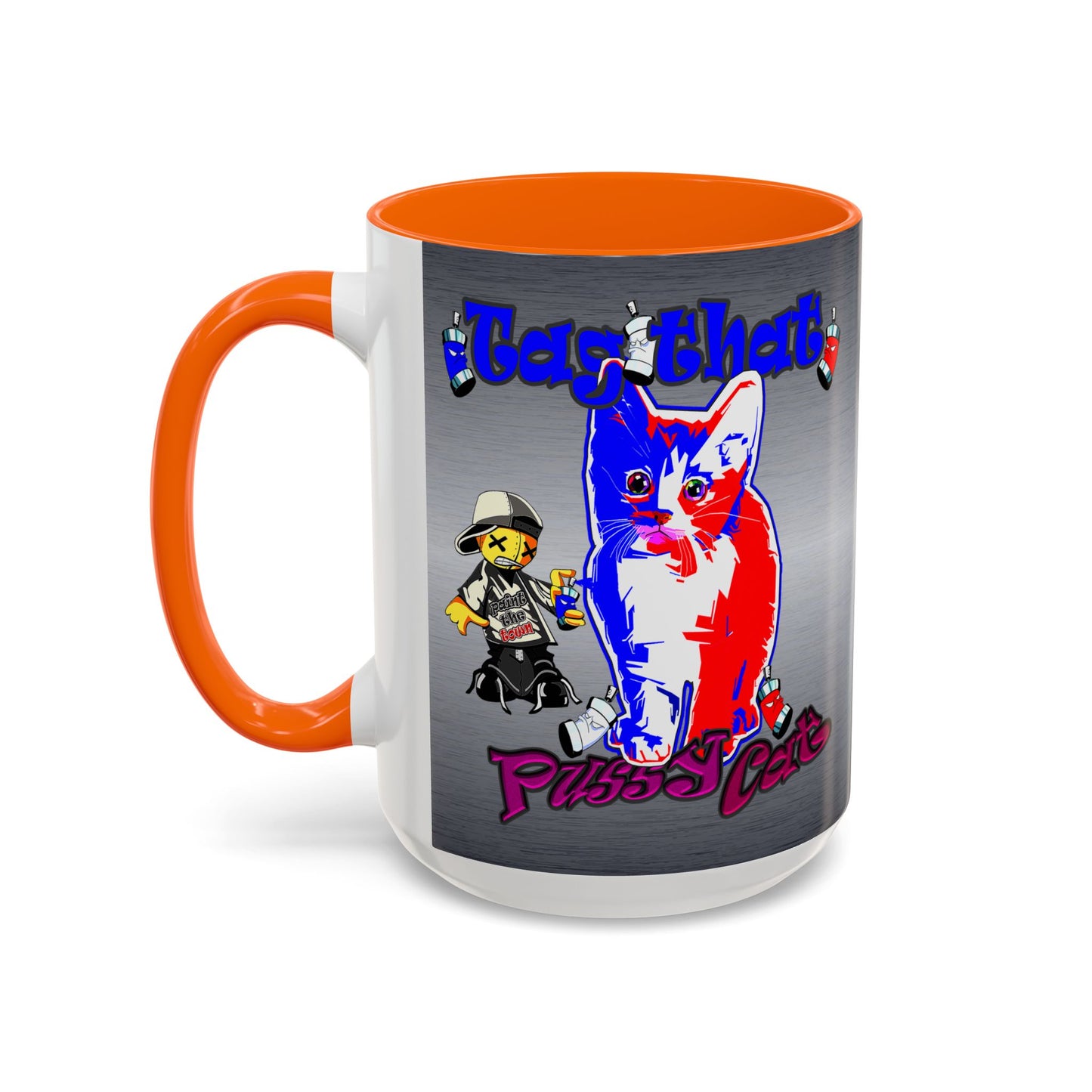 tag that - Accent Mug (brushed nickel)