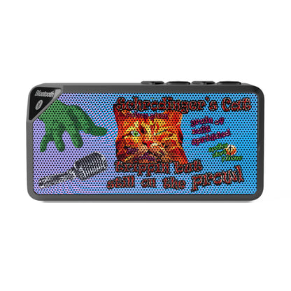 schrodinger's cat - Jabba Bluetooth Speaker (light blue-purple wave)