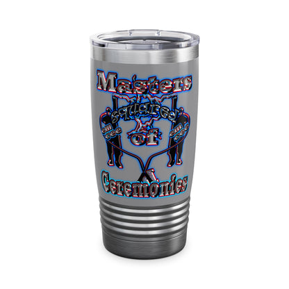 em cee squared - Ringneck Tumbler, 20oz (grey)