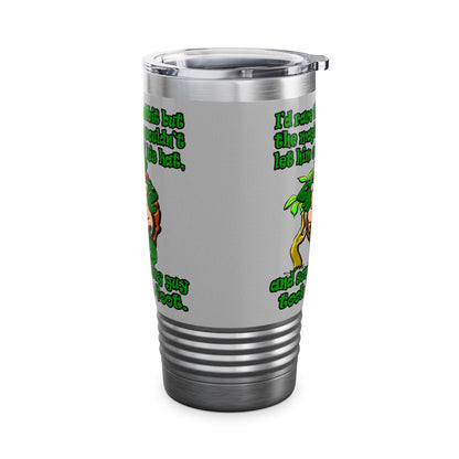 turtle race - Ringneck Tumbler, 20oz (light grey)