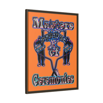 em cee squared - framed canvas art (crusta)